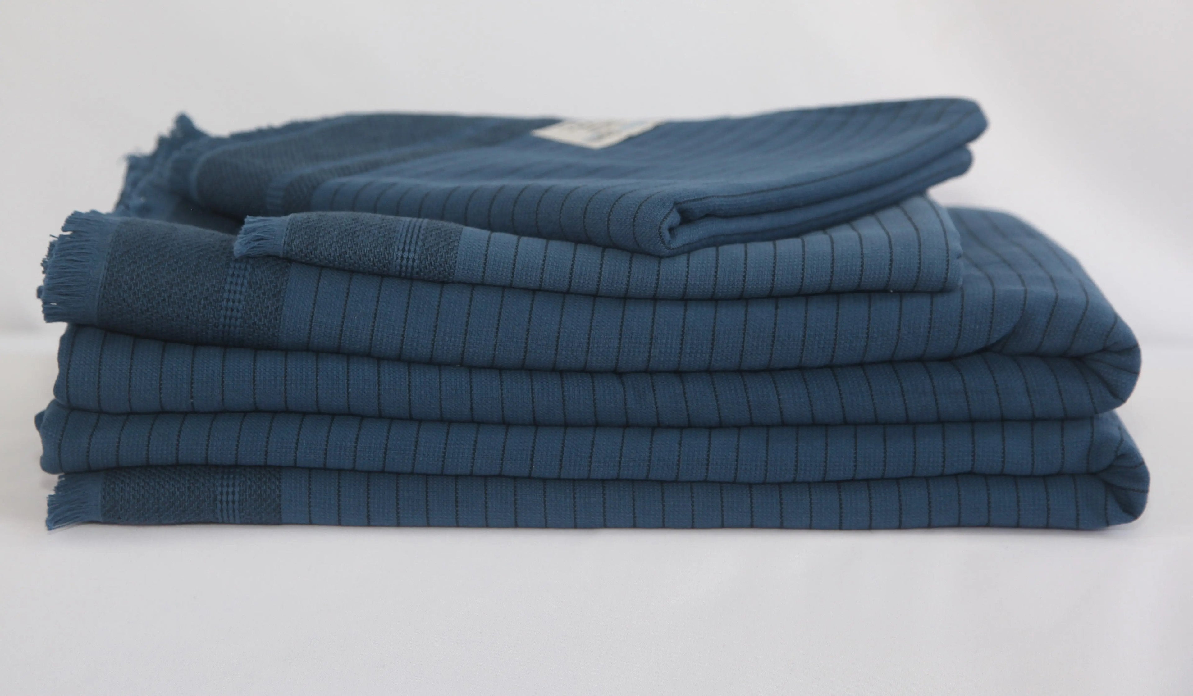 Turkish Terry Towel Set Softness - Del Mar Navy