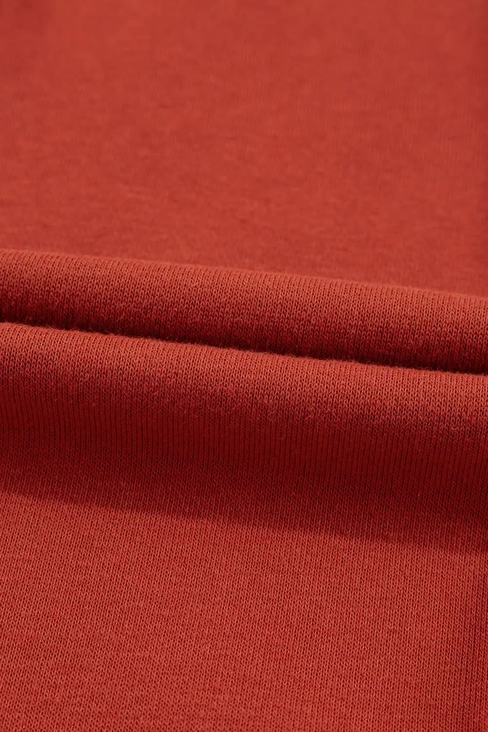Love Salve Red Color Block Pants Women's Casual Wide Leg Trousers - High Waist, Drawstring