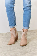 Hats Trendsi Rhinestone Cowgirl Booties Women's Fashion Shoes - Glamorous & High Fashion