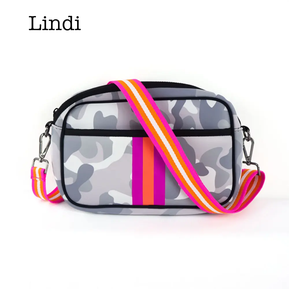 Women's Crossbody Bag Neoprene Crossbody Bag - Lightweight & Compact - Women's Travel