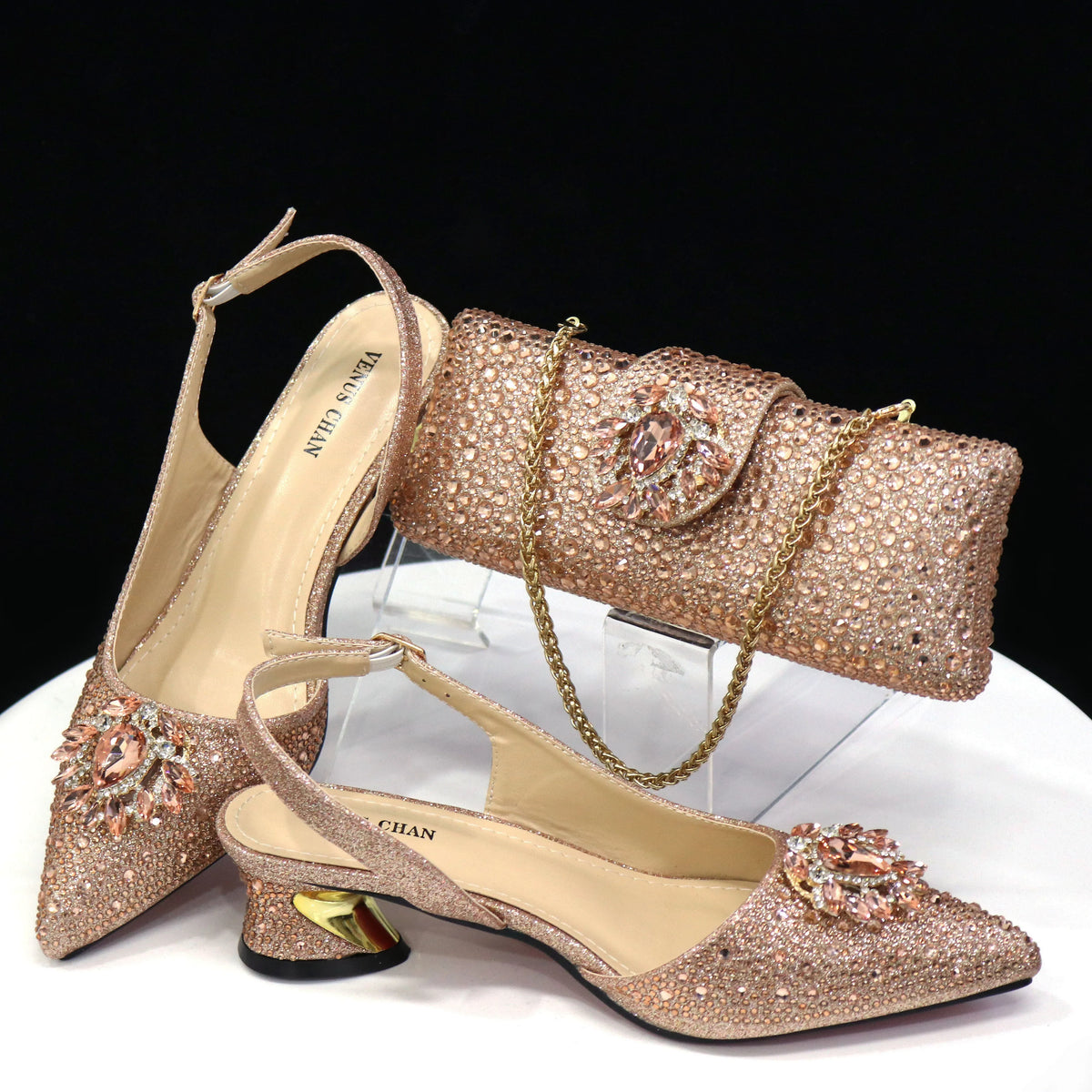 Ladies Shoes and Bags To Match Set ED1291