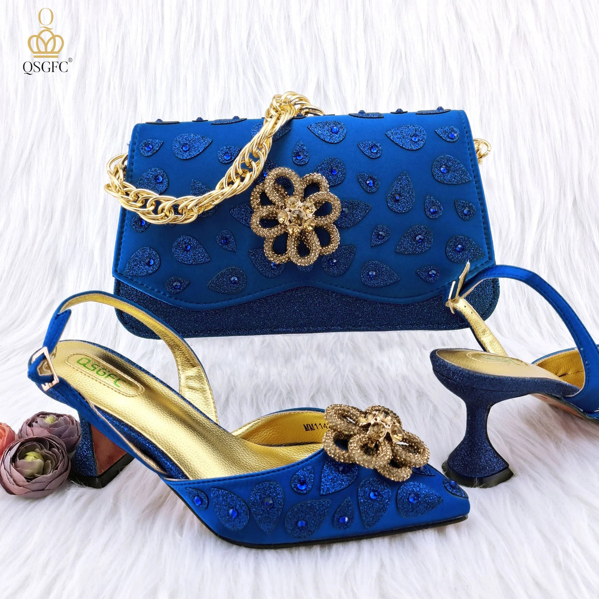 Classic Style Hand Bag Matching High Heels GHY65