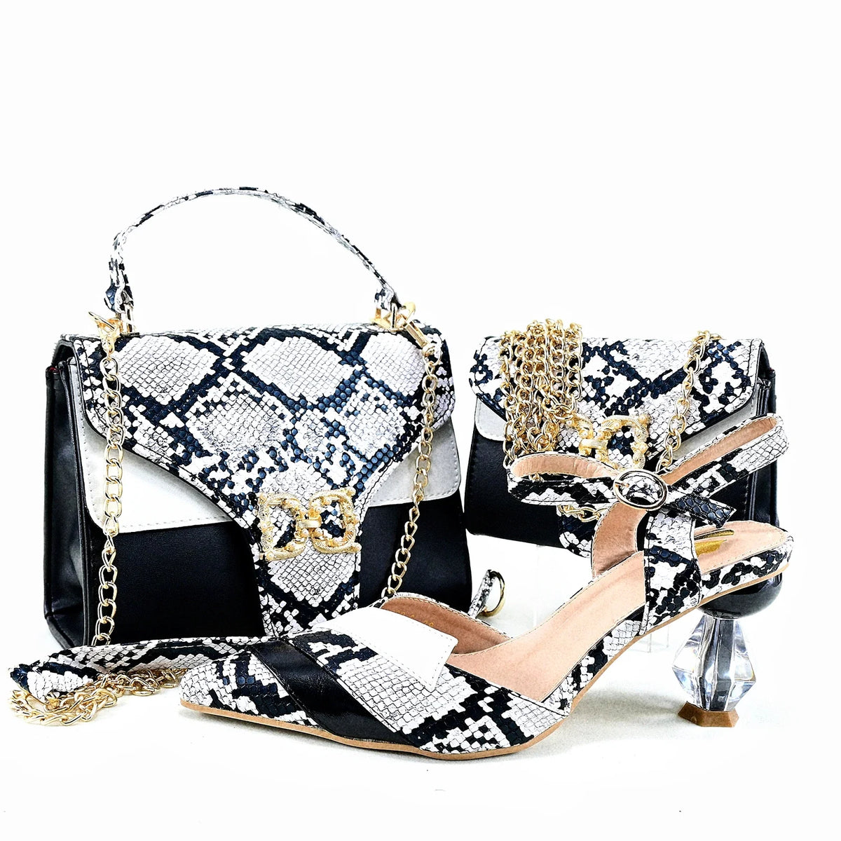 New Ladies Shoes And Bag Matching Set HRT1-37