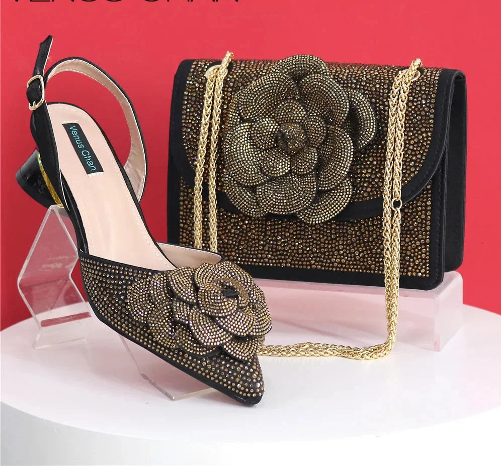 Elegant Lady Shoes And Bag Set EW452