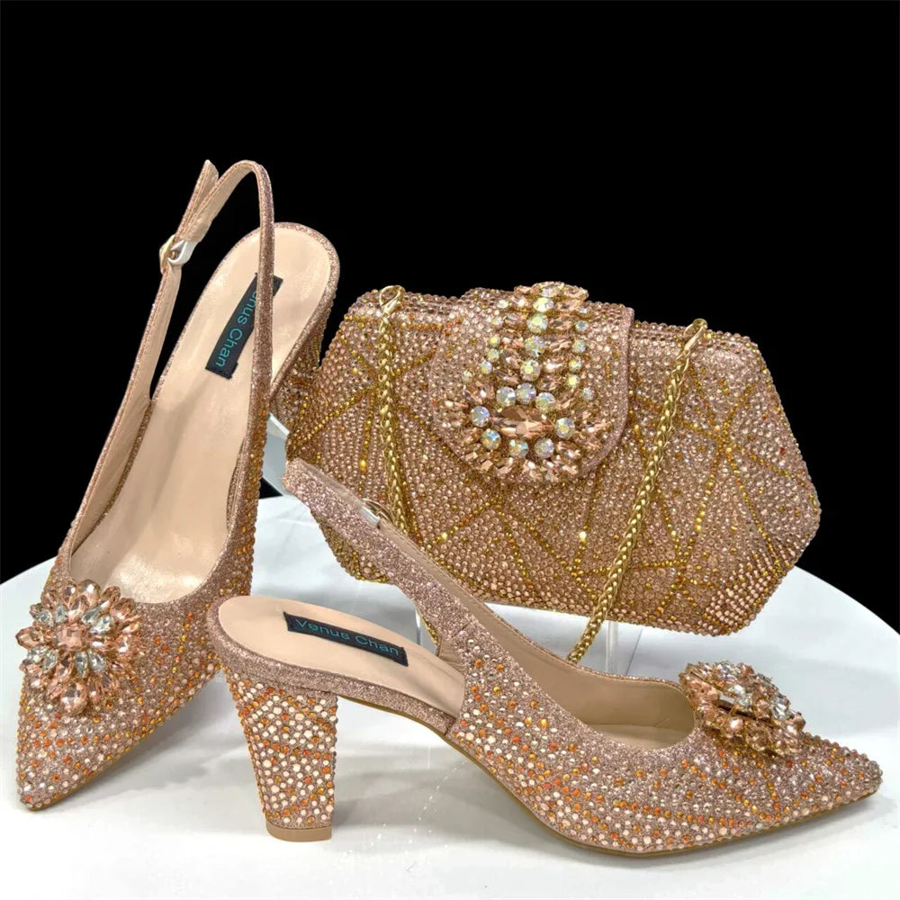 Italian Shoes And Bag Sets HDF1-39
