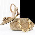 High Quality Style Ladies Shoes And Bags Set EDHC1-1
