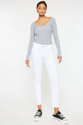 Women's Denim Jeans Women's Mid Rise Ankle Skinny Jeans - Everyday Denim
