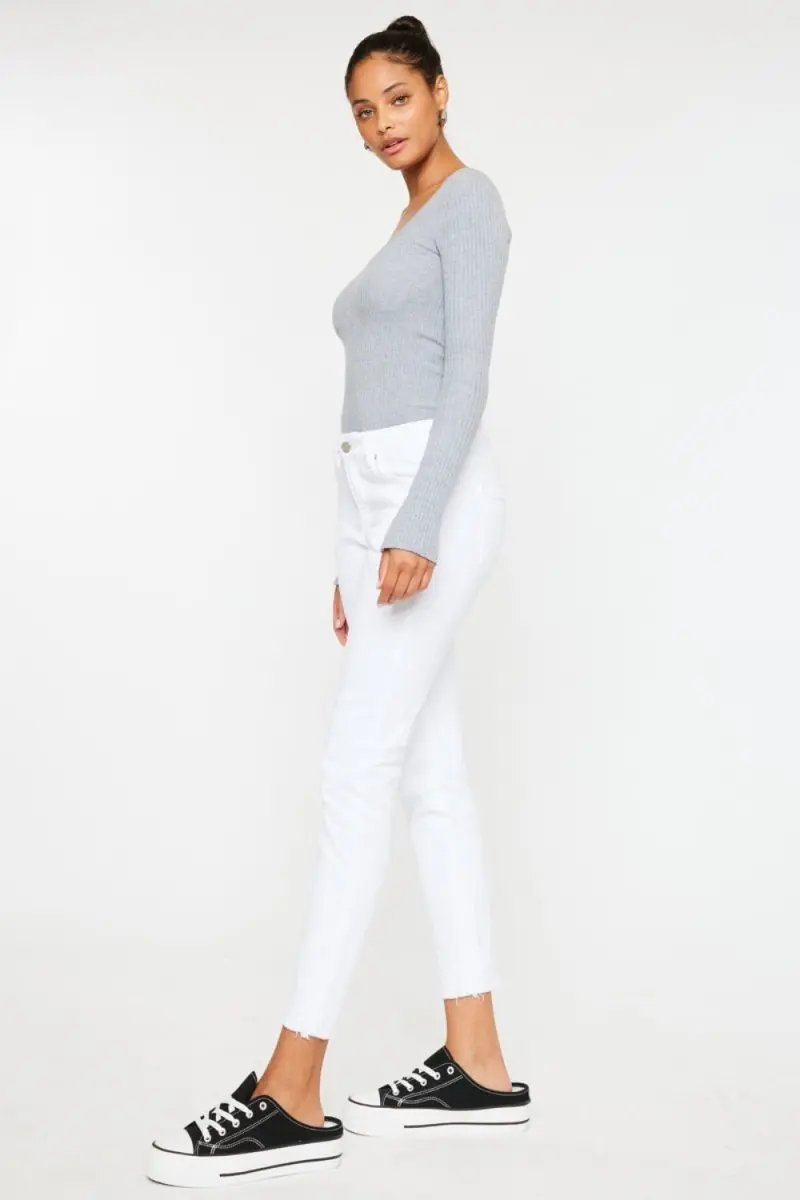 Women's Denim Jeans Women's Mid Rise Ankle Skinny Jeans - Everyday Denim
