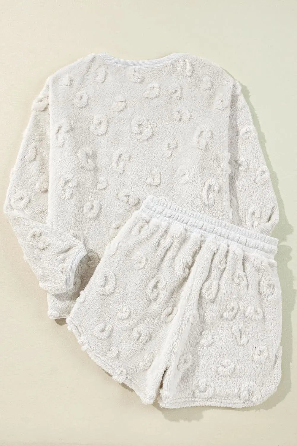Love Salve Leopard Fleece Lounge Set — Cozy Women's Loungewear