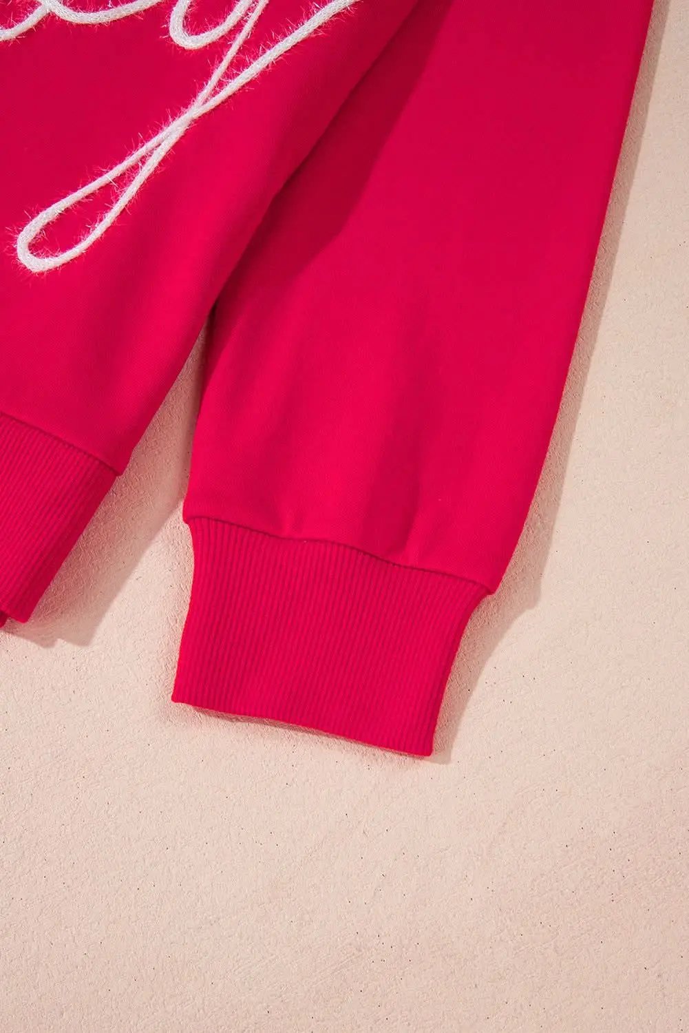 Accessories Love Salve Cozy red Santa baby sweatshirt