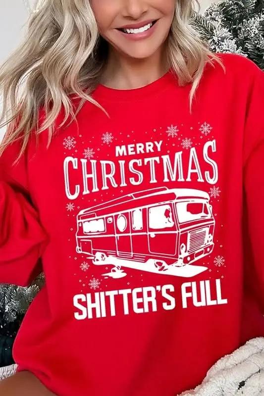 Color Bear Holiday Crewneck Sweatshirt | Unisex Fleece