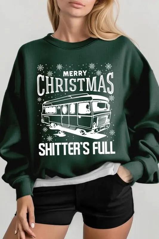 Color Bear Holiday Crewneck Sweatshirt | Unisex Fleece
