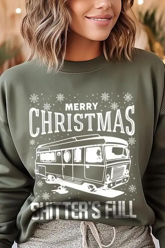 Color Bear Holiday Crewneck Sweatshirt | Unisex Fleece
