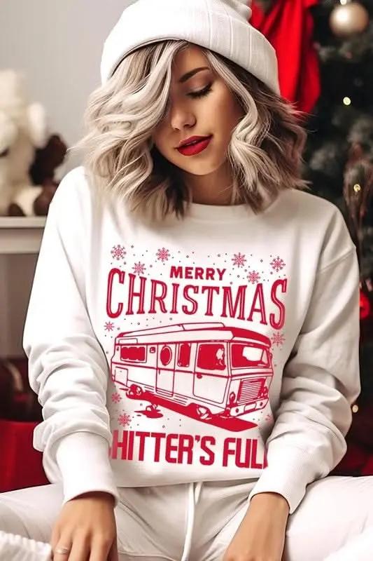 Color Bear Holiday Crewneck Sweatshirt | Unisex Fleece
