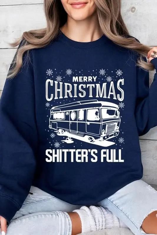 Color Bear Holiday Crewneck Sweatshirt | Unisex Fleece