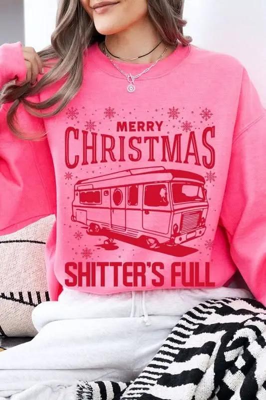 Color Bear Holiday Crewneck Sweatshirt | Unisex Fleece