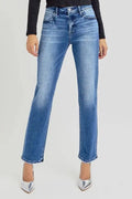 Shoes Trendsi Mid Rise Jeans Women's Casual Ankle Fit Denim Comfortable Style