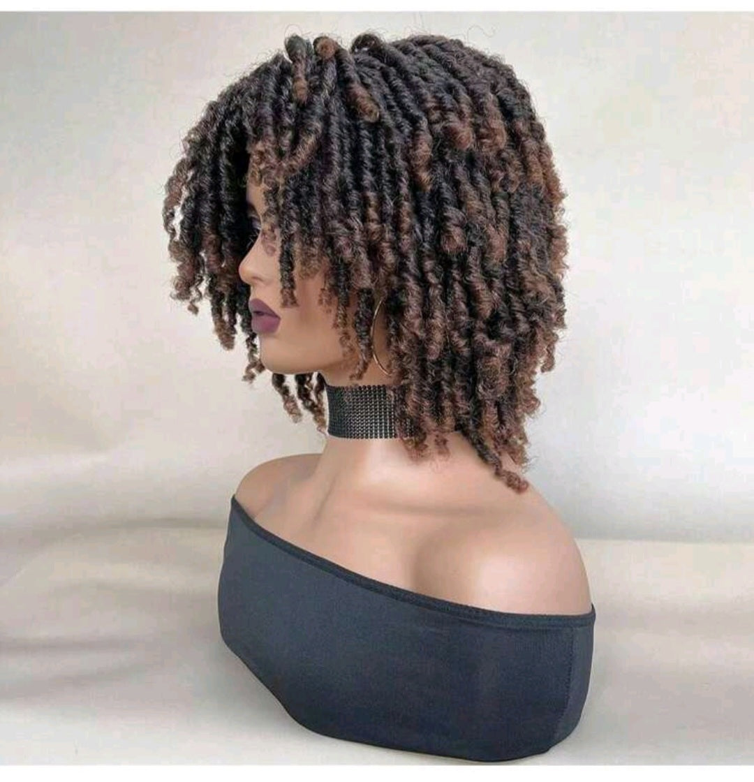 LydiaMFashions Short Dreadlock Twist Curly Hair
