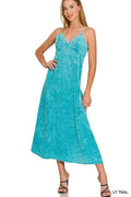 Dresses Trendsi Tencel Maxi Dress Women's Casual Long Gown Flowy & Comfy